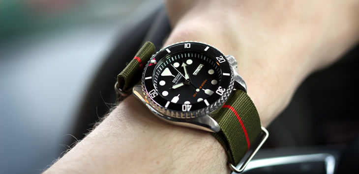 注目の「NATOベルト」「NATOストラップ」で腕時計が更に楽しく! | flap